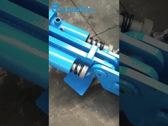 100T سفينة سحب بحرية تلسكوبية واحدة مزدوجة سريعة الإصدار خطاف رباط