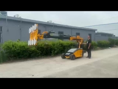 3.5m ارتفاع رفع ناقل فراغ زجاجي مع دوران 360 درجة