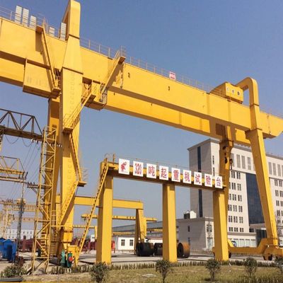 Duty Class A3 A8 Rail Mounted Gantry Crane Offering Lifting Height Up To 100 Feet Designed for Cargo Movement and Storage