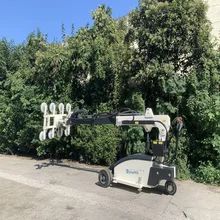 رافعة زجاجية فارغة قوية 800 كجم مع دوران مرن 360 درجة