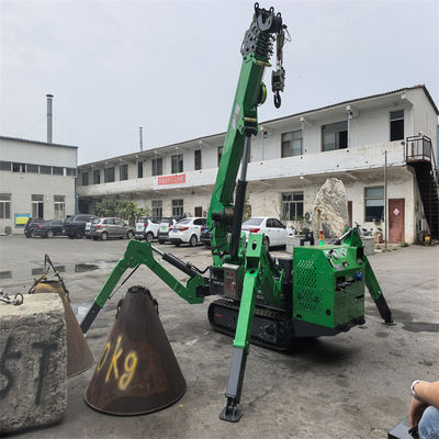 رافعة العنكبوت الصغيرة الكهربائية ذات الوزن 3 طن