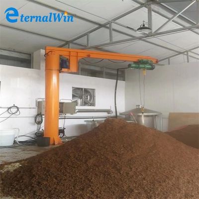 ورشة عمل العمود الثابت الرافعة المرنة ذراع هزازة 5 متر سعر 1 طن رافعة الرفع