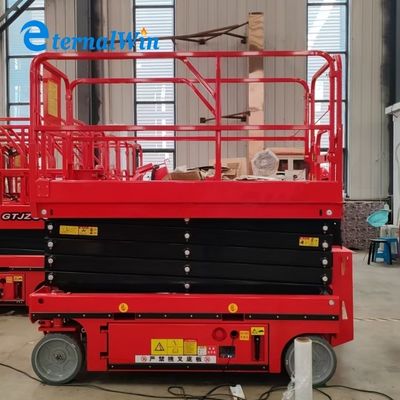 منصة رفع كهربائية مضادة للانزلاق لسعة تحميل مخصصة مع نظام تحكم PLC