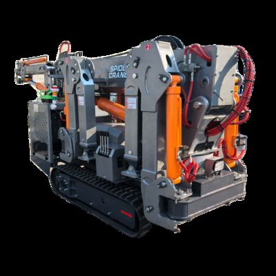 رافعة عنكبوتية زاحفة تعمل بالتحكم عن بعد 3-12 طن تعمل بالديزل