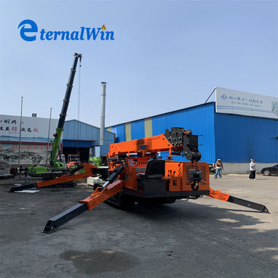 رافعة عنكبوتية بحد أقصى 11 متر ونصف قطر عمل ووزن 3 أطنان للرفع والأداء المتنوعين