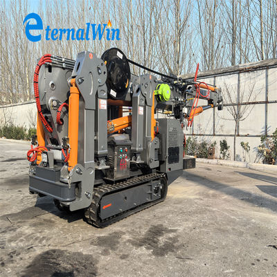 8 طن القدرة على الرفع رافعة العنكبوت الزحف مع أقصى نصف قطر العمل من 8.6m وطول جب من 9.6 متر