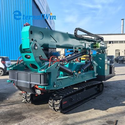 رافعة عنكبوتية زاحفة مع تصدير إلى 150 دولة، أقصى ارتفاع للرفع 9.7 متر وقدرة على المنحدرات 20 درجة