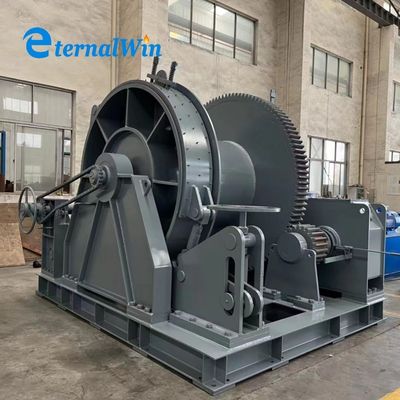 ونش هيدروليكي بحري بسرعة مقدرة ≥10 م/دقيقة، سرعة خط 20-30 م/دقيقة، وطول أسطوانة 400-1000 مم