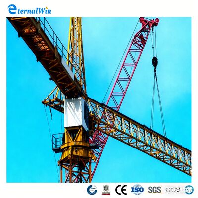 Self Erecting Tower Crane | Mobile Small Construction Crane Factory Used Tower Crane Used luffing jib tower crane supplier
